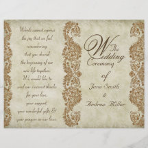 Aviador del personalizado del programa del boda de tarjeta publicitaria