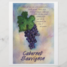 Aviador del vino de Cabernet-Sauvignon Tarjetones