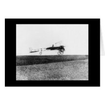 Aviador francés Louis Bleriot 1909 Felicitación