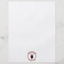 Aviador internacional del club de la vespa tarjeton