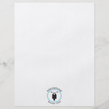 Aviador internacional del club de la vespa tarjetones