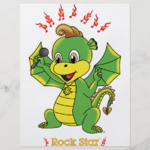 Aviadores de Rockstar™ del dragón Tarjetón