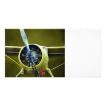 Avión - castor de DeHavilland U-6A Tarjeta Personal