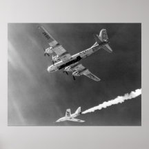Avión de X-2 Rocket Poster
