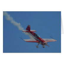 Avión del truco felicitación