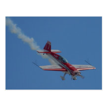 Avión del truco postales