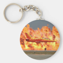 Aviones del bombero llaveros personalizados