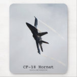 Aviones Mousepad del avispón CF-18 Alfombrilla De Ratones