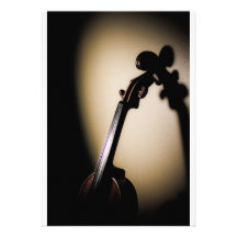 Aviso del decreto de la invitación del violín