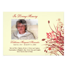 Aviso del monumento de los Wildflowers Invitaciones Personales