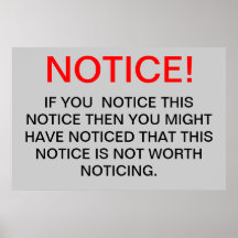 ¡AVISO! POSTERS