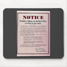 Aviso Tapete De Ratones