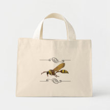 Avispa de alfarero bolsa de mano