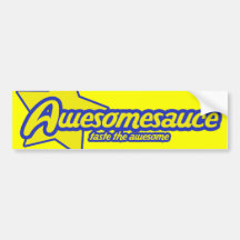 Awesomesauce Pegatina De Parachoque