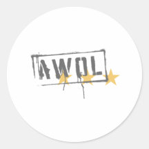 AWOL PEGATINA