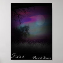 AXIS 4, planeta de sueños Posters