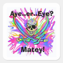 ¿Aye u ojo? Pegatinas afables