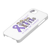 Ayuda de la familia del linfoma de Hodgkin una cur iPhone 5 Case-Mate Protectores