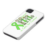 Ayuda de la familia del linfoma una curación Case-Mate iPhone 4 carcasa