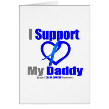 Ayuda del cáncer de colon I mi papá Tarjeta