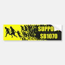 Ayuda SB1070 - Ayuda Arizona Etiqueta De Parachoque