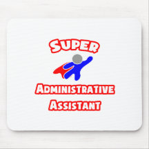 Ayudante administrativo estupendo alfombrilla de raton