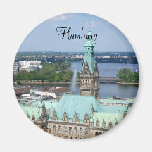 Ayuntamiento Hamburgo Iman De Frigorífico