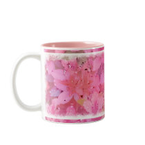 Azaleas sedosas tazas