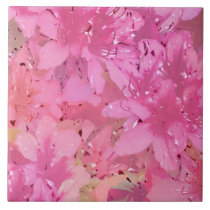 Azaleas sedosas azulejos