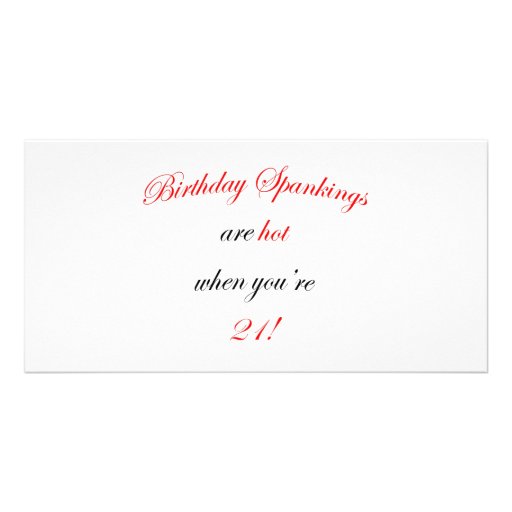 Azote de 21 cumpleaños tarjetas fotograficas personalizadas
