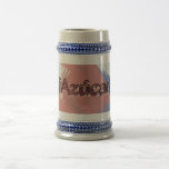 ¡Azucar! en bandera cubana Tazas De Café