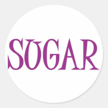 Azúcar Pegatinas
