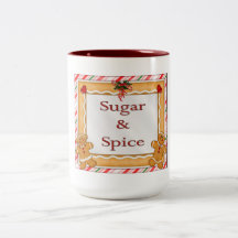 Azúcar y especia taza