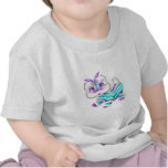 Azul chino adorable 2012 del trullo del dragón del camiseta