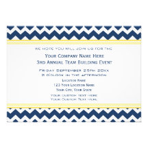 Azul corporativo de la invitación del acontecimien