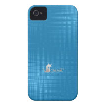 Azul de Aspen Case-Mate iPhone 4 Protectores