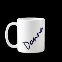 Azul de Donna tazas