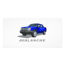 Azul de la avalancha de Chevrolet Tarjetas Personales