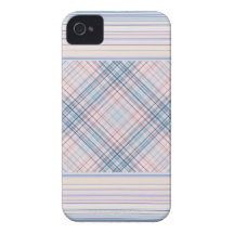 Azul de la lila Case-Mate iPhone 4 carcasa