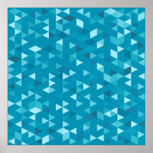 Azul de Tricube Poster