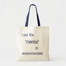 Azul del bolso del ecologista bolsa lienzo
