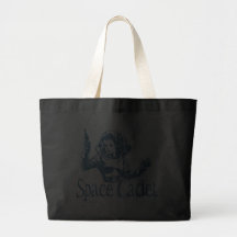 Azul del cadete del espacio bolsas