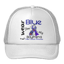 Azul del desgaste del cáncer de colon I para mi no Gorros