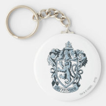 Azul del escudo de Gryffindor Llavero Personalizado
