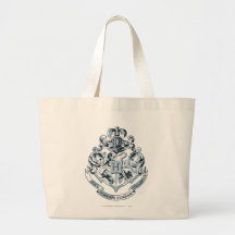 Azul del escudo de Hogwarts Bolsa