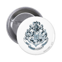 Azul del escudo de Hogwarts Pin