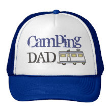 Azul del gorra del camionero del papá del día de p