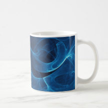 Azul del infinito taza