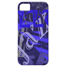 Azul del jazz en azul iPhone 5 coberturas