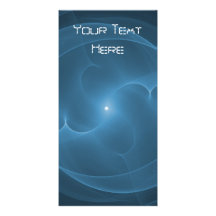 Azul del orbe de la energía tarjetas con fotos personalizadas
